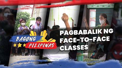 pagbabalik ng face to face classes essay